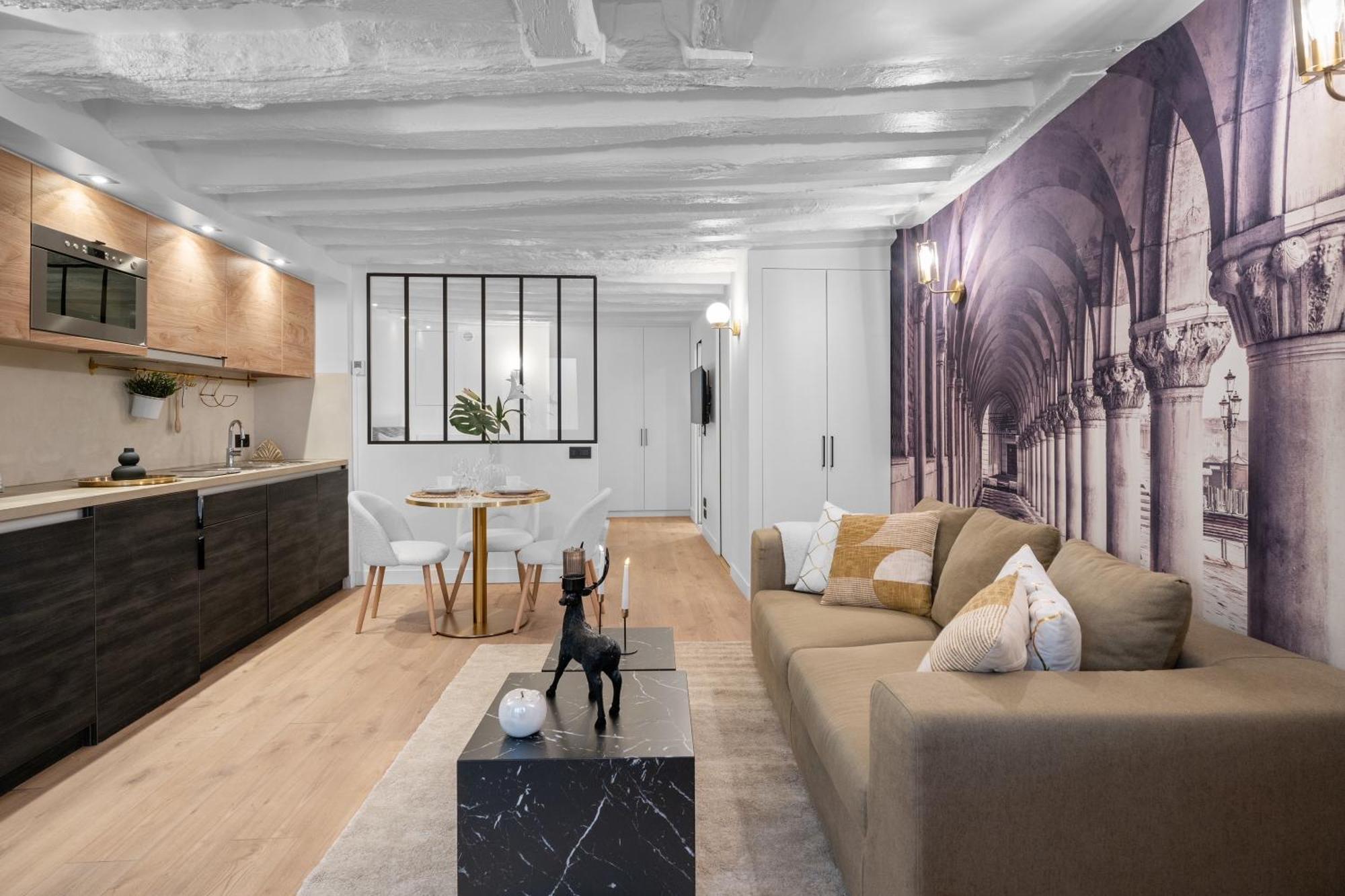 פריז Appartement Cosy A 9 Min A Pied De La Cathedrale Notre Dame מראה חיצוני תמונה