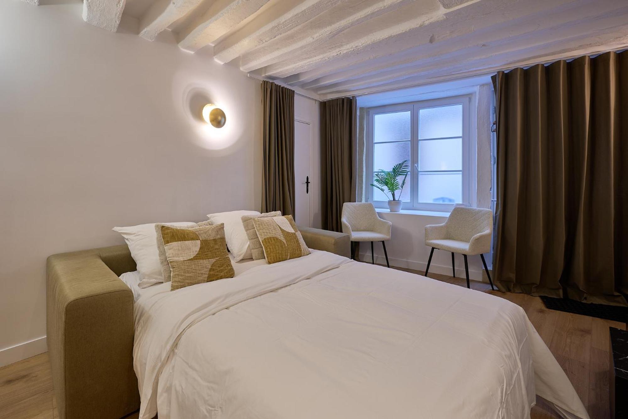 פריז Appartement Cosy A 9 Min A Pied De La Cathedrale Notre Dame מראה חיצוני תמונה