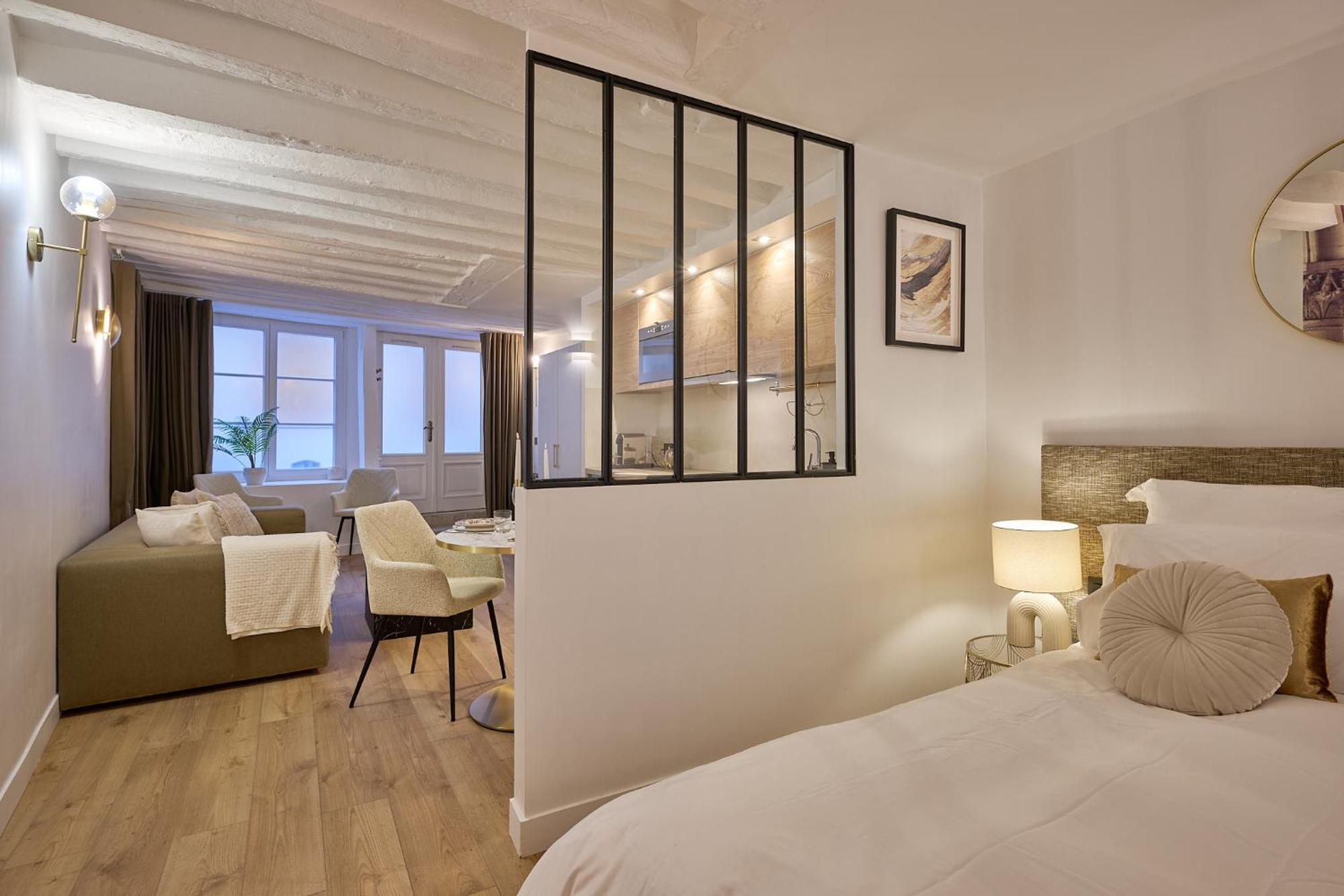 פריז Appartement Cosy A 9 Min A Pied De La Cathedrale Notre Dame מראה חיצוני תמונה