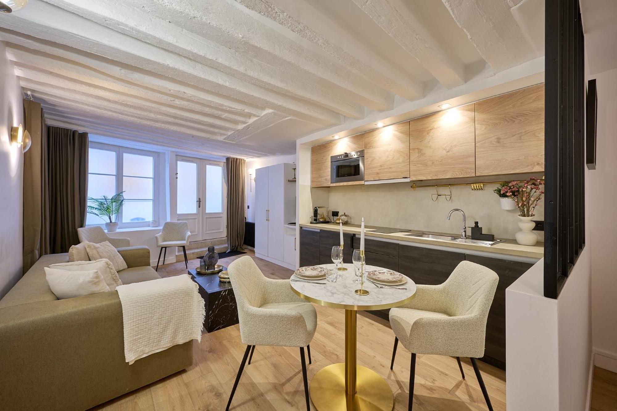 פריז Appartement Cosy A 9 Min A Pied De La Cathedrale Notre Dame מראה חיצוני תמונה